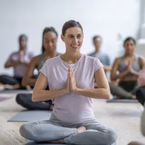 Group meditation practice